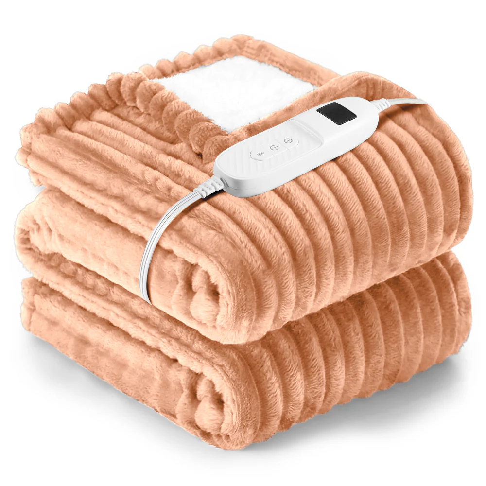 Heated Electric Throw Blanket, 50"x60", 6 Heat Levels, Auto-Off Timer, Machine Washable - Image 4